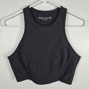 NWOT Outdoor Voices Black Women's Workout Top Racerback Athleticwear Size M